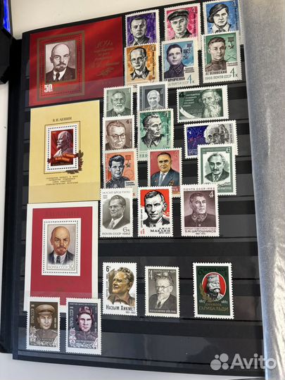Большая коллекция марок альбомы СССР и иностранные