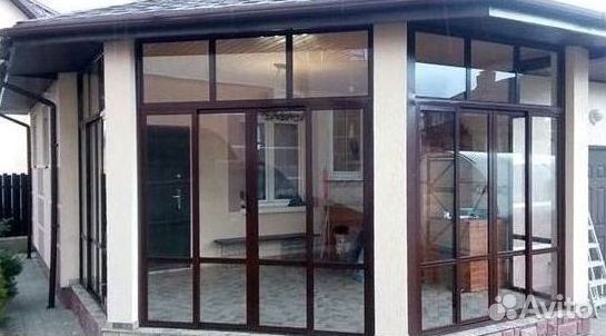 Окна на веранду