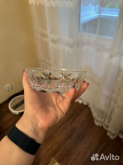 Вазы салатники хрустальные