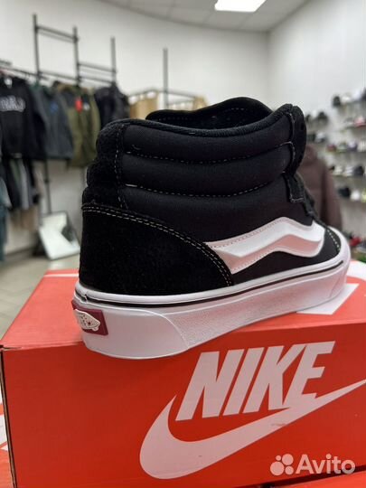 Кеды зимние Vans knu skool с мехом