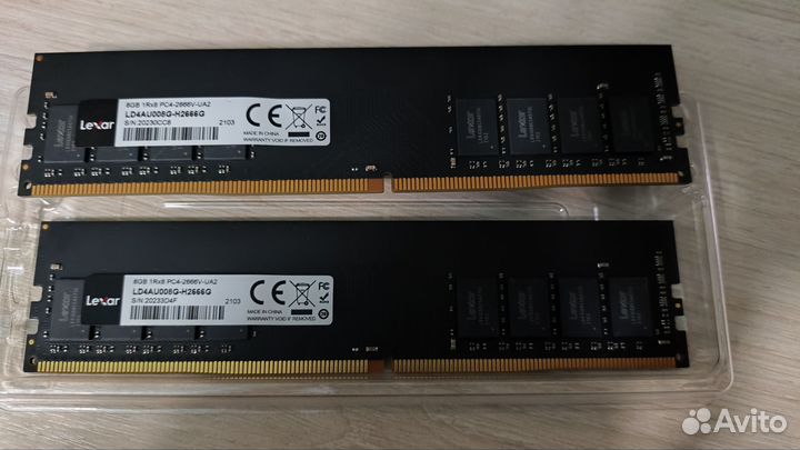 Оперативная память DDR4 2666 2x8