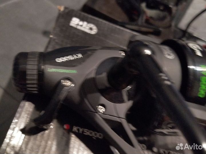 Катушка мощная силовая карповая 5000