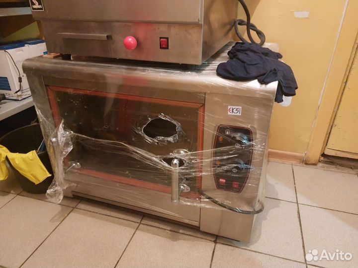 Печь для куры гриль, карусельная на 12 кур