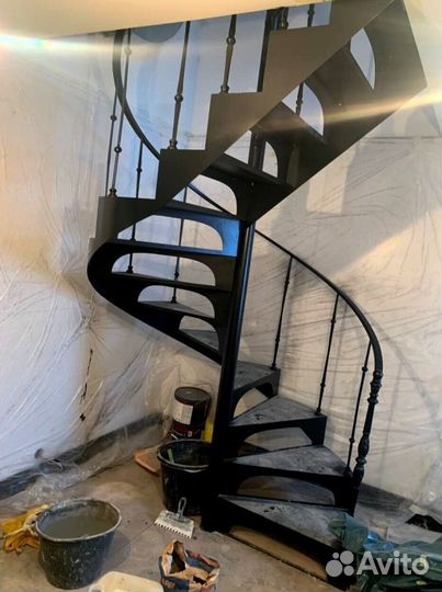 Перила деревянные с установкой