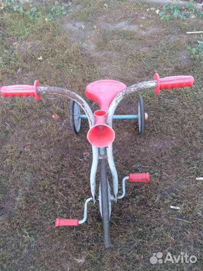 Детский трехколесный велосипед СССР