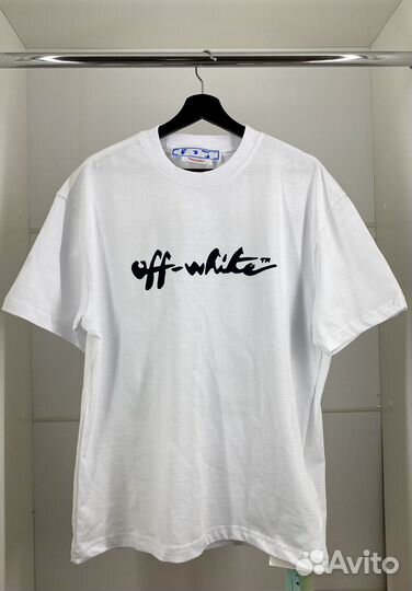 Off white футболка оверсайз