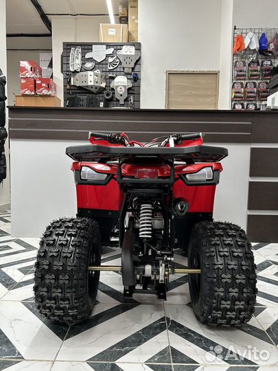 Детский квадроцикл HS8 1-50 Люкс Красный