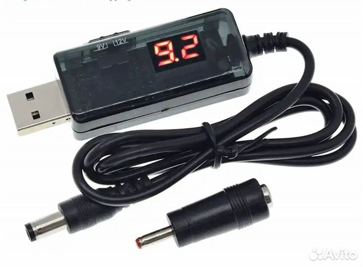 Usb преобразователь 5 в 9/12 вольт
