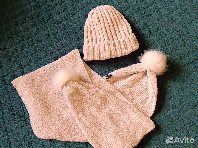 Комплект hm шапка и шарф