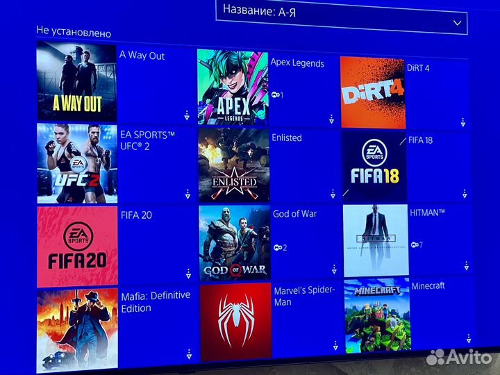 PS4 PRO 1Tb/2гп/Диск/Игры