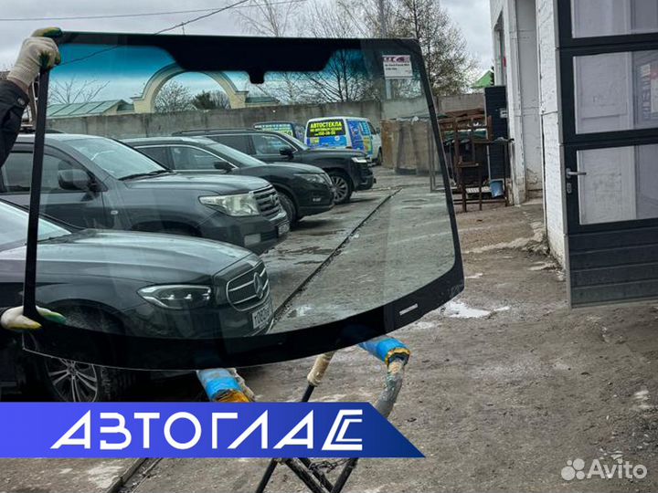 Стекло лобовое Mitsubishi outlander XL с дд