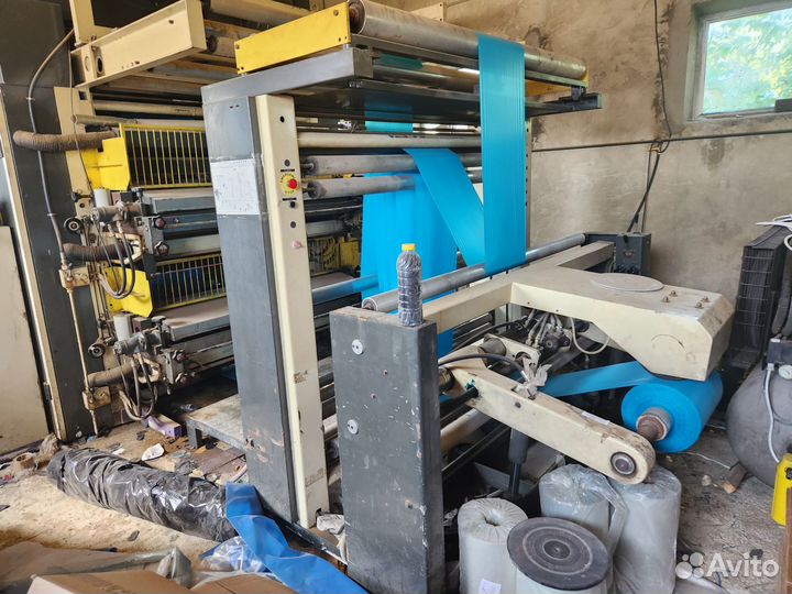 Пакетоделательная машина + флексопечать 4 цвета