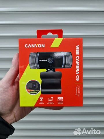 Веб-камера Canyon CNS-CWC5, черный