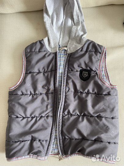 Жилетка для мальчика 104 110