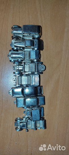 Машинки-брелки металлические из СССР