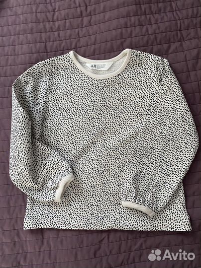 Свитшот H&M для девочки 110-116