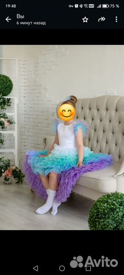 Платье праздничное для девочки