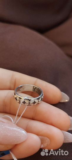 Серебряное кольцо женское 17 р новое