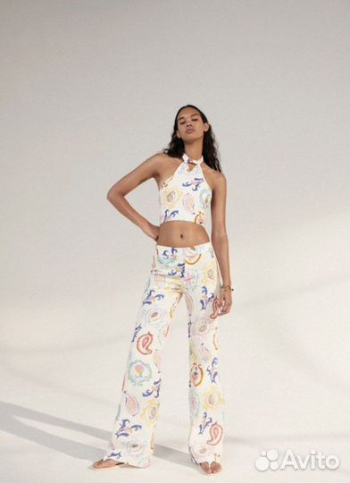Костюм zara летний лен