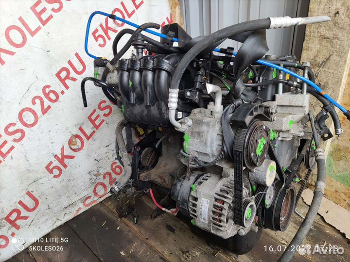 Двигатель Fiat Doblo 1.4 л бензин 350A1000