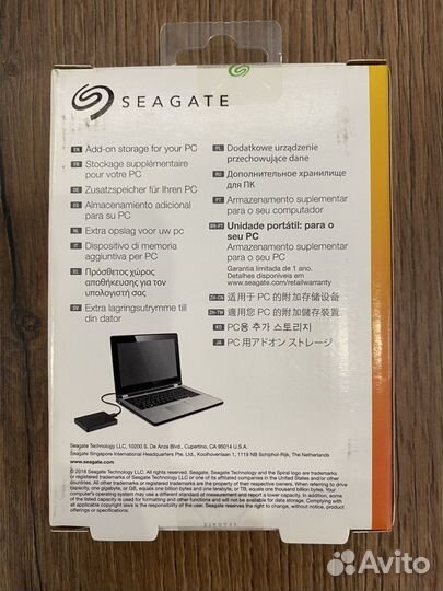 Переносной жёсткий диск Seagate Expansion 1TB