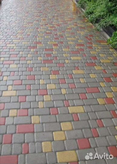 Укладка тротуарной плитки