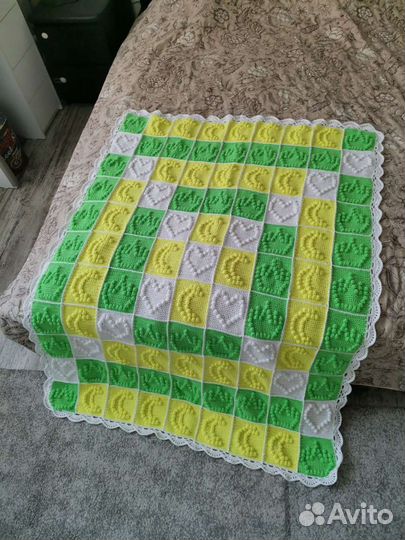 Плед / покрывало ручной работы