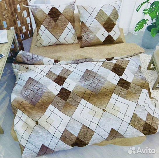 Белье постельное 1,5 сп