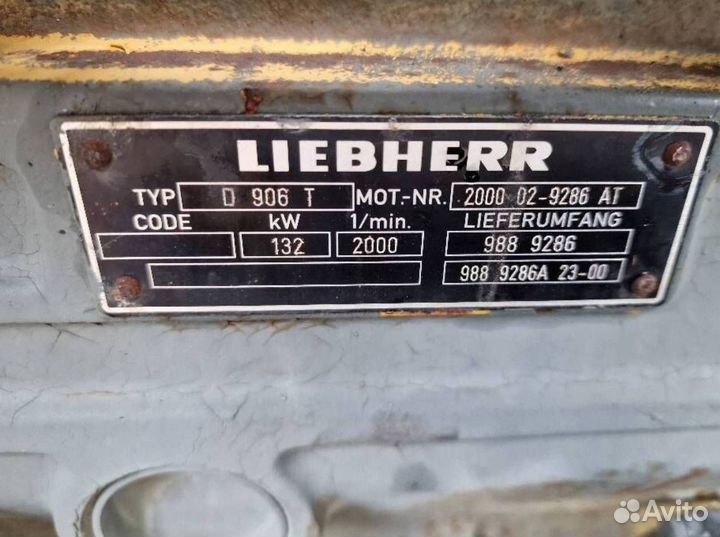 Двигатель Liebherr D 906