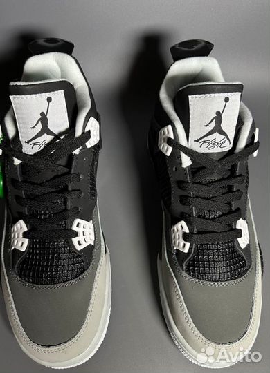 Кроссовки Air Jordan 4 Retro Fear Pack Люкс