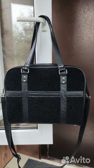 Кожаная сумка ручной работы 