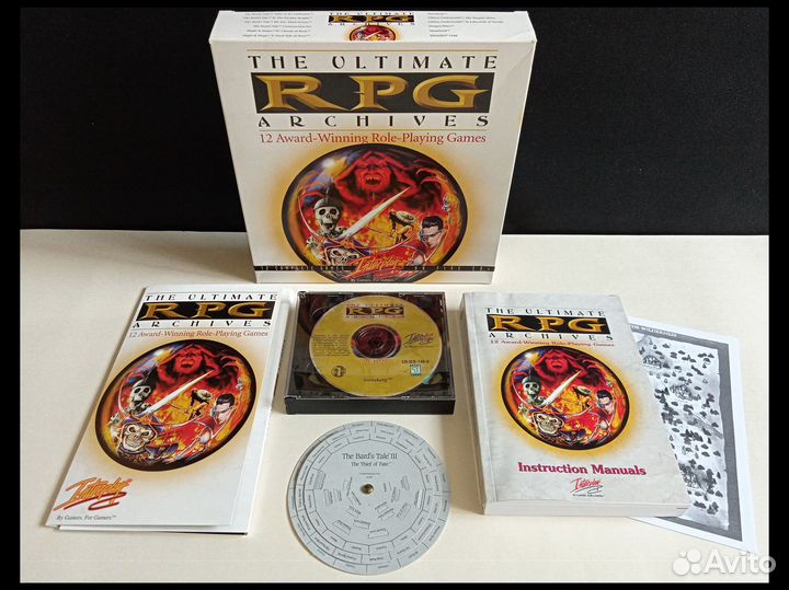 Старые компьютерные игры на дисках - Big Box