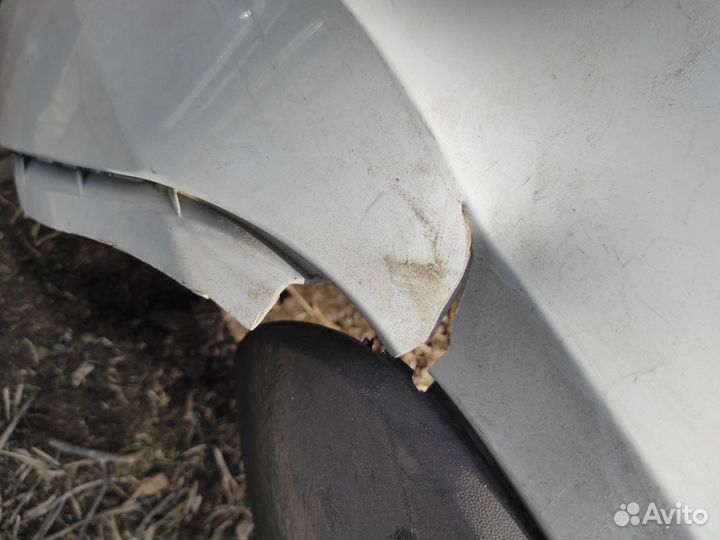 Бампер задний Skoda Rapid 2012- (60U807421B)