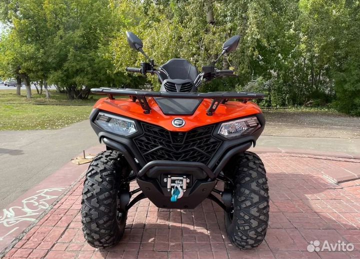 Квадроцикл cfmoto cforce 400L EPS оранжевый