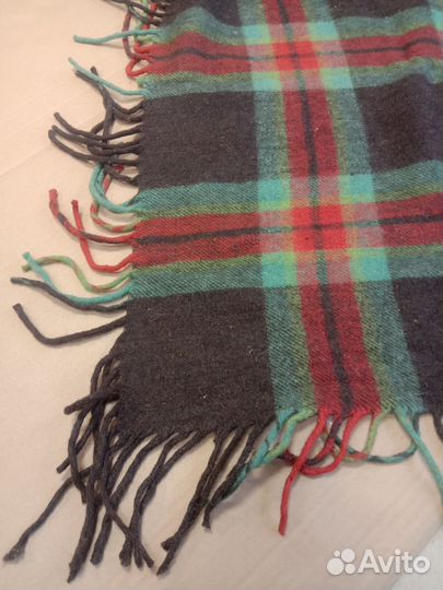 Плед с бахромой