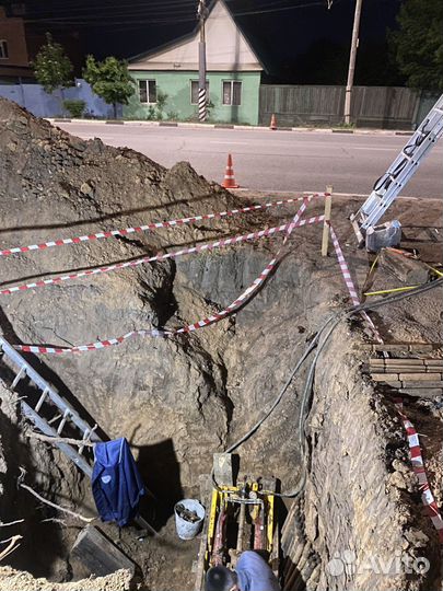 Прокол грунта под дорогой ГНБ