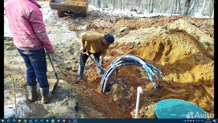 Водоснабжение с кессоном под ключ