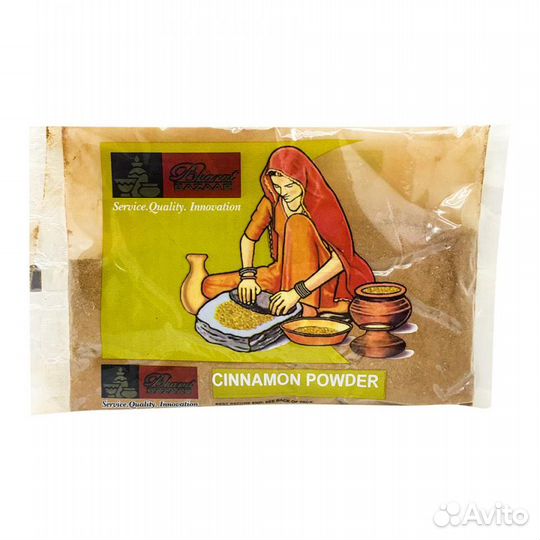 Корица молотая (cinnamon powder) Bharat Bazaar Бха