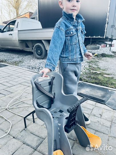 Детское велокресло переднее