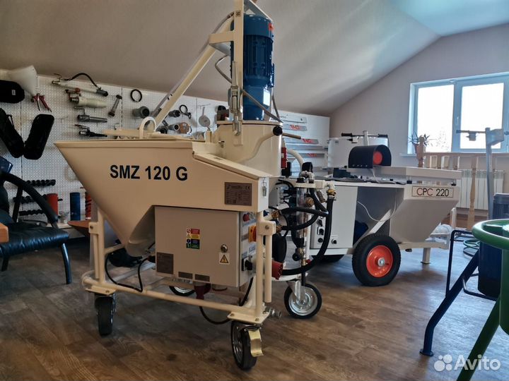 Штукатурная станция SMZ 120 G