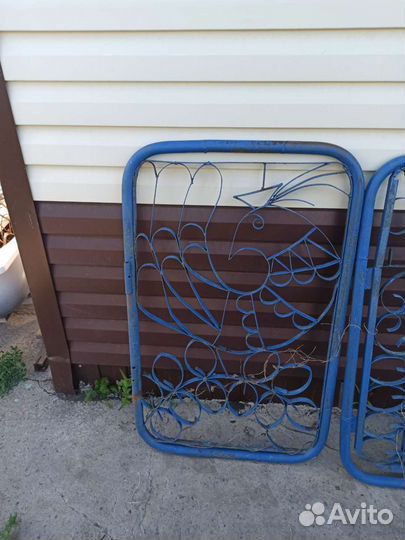 Ворота на дачу бу