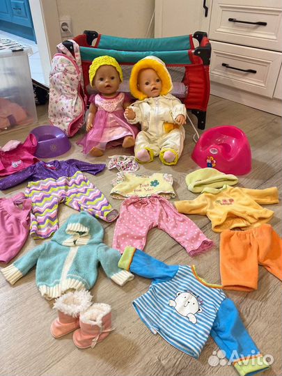 Куклы с манежем Baby Born