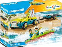 Playmobil 70436 Пляжная машина с лодкой