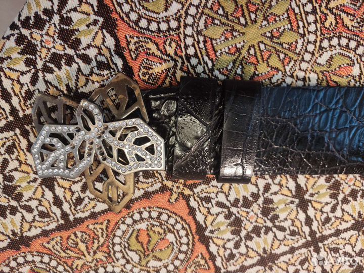 Ремень женский натуральная кожа на пальто, куртку