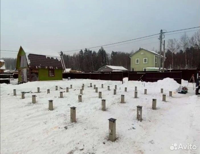 Сваи жб. Свайный фундамент