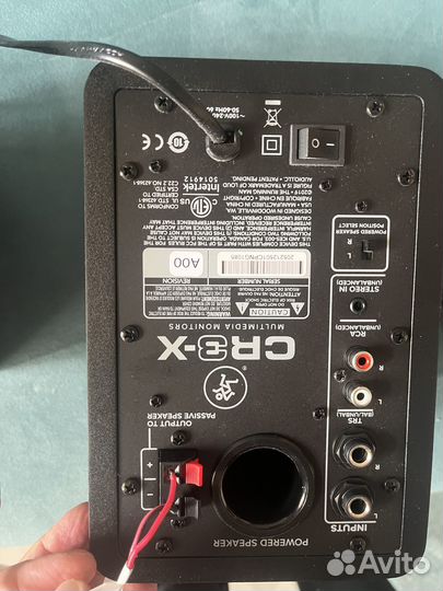 Mackie cr3-x активные колонки