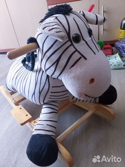 Игрушка качалка Зебра
