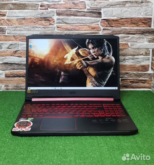 Игровой ноутбук Acer nitro 5 Ryzen 5/GTX 1050Ti