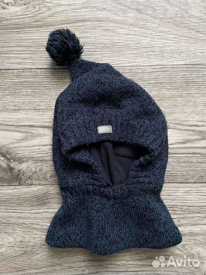 Зимняя шапка для мальчика 46 48