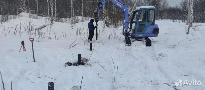 Винтовые сваи